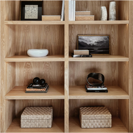 Wood shelf